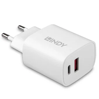 Lindy Φορτιστής Χωρίς Καλώδιο 20W Power Delivery Λευκός (73413) 73413