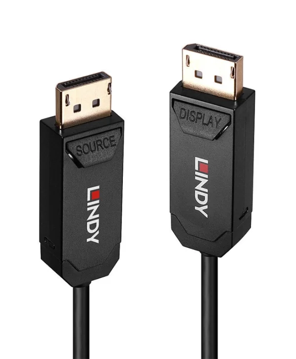 Lindy Μετατροπέας DisplayPort male σε DisplayPort female 1τμχ 38520 38520