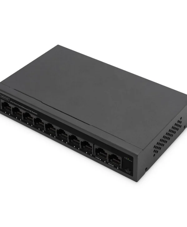 Digitus DN-95354 Unmanaged L2 PoE+ Switch με 10 Θύρες Ethernet DN-95354