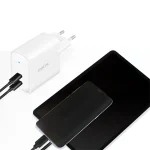 LogiLink Φορτιστής Χωρίς Καλώδιο GaN με 2 Θύρες USB-C 40W Power Delivery Λευκός (PA0282) PA0282 - Image 5