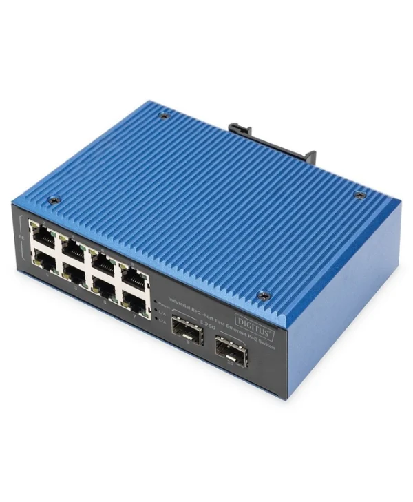 Digitus DN-651146 Unmanaged L2 Switch με 8 Θύρες Gigabit (1Gbps) Ethernet και 2 SFP Θύρες DN-651146
