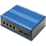 Digitus DN-651149 Unmanaged L2 PoE Switch με 4 Θύρες Gigabit (1Gbps) Ethernet και 2 SFP Θύρες DN-651149