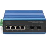 Digitus DN-651149 Unmanaged L2 PoE Switch με 4 Θύρες Gigabit (1Gbps) Ethernet και 2 SFP Θύρες DN-651149 - Image 3