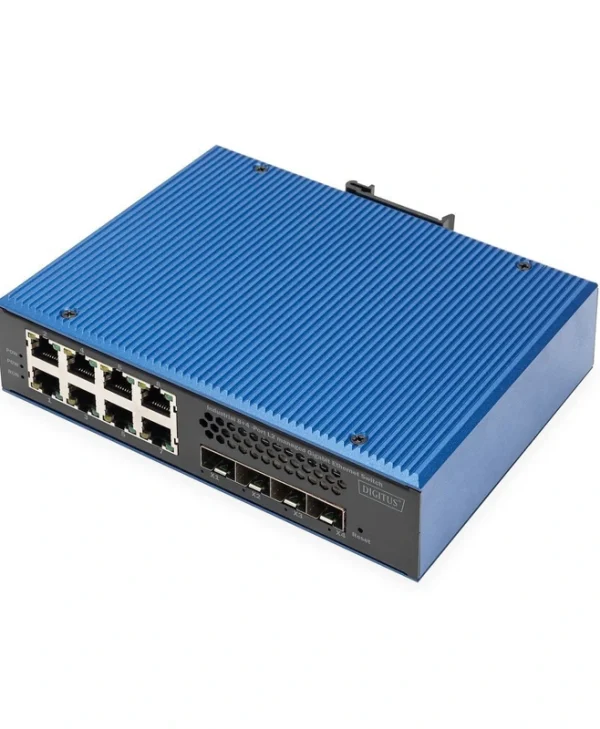 Digitus DN-651160 Managed L3 Switch με 8 Θύρες Gigabit (1Gbps) Ethernet και 4 SFP Θύρες DN-651160