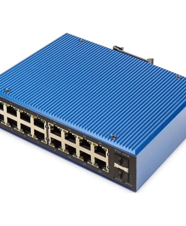 Digitus DN-651158 Managed L2 Switch με 16 Θύρες Gigabit (1Gbps) Ethernet και 2 SFP Θύρες DN-651158