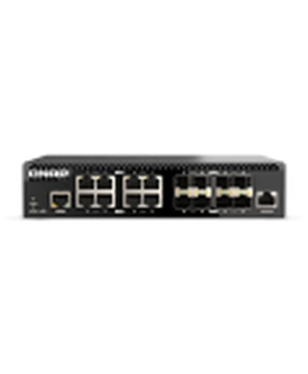 QNap QSW-M3216R-8S8T Managed L2 Switch με 16 Θύρες Gigabit (1Gbps) Ethernet και 8 SFP Θύρες QSW-M3216R-8S8T