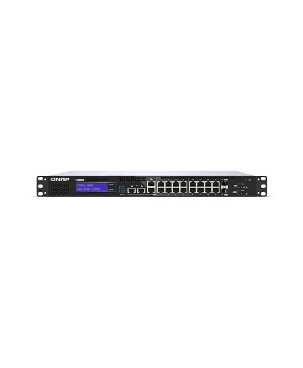 QNap QGD-1602-C3758-16G Managed Switch με 8 Θύρες Gigabit (1Gbps) Ethernet και 2 SFP Θύρες QGD-1602-C3758-16G