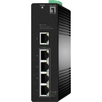 Level One IGS-2105P Managed L2 PoE+ Switch με 5 Θύρες Gigabit (1Gbps) Ethernet IGS-2105P