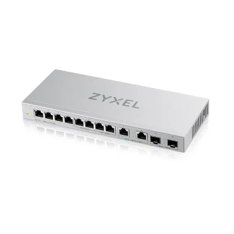 Zyxel XGS1010-12-ZZ0102F v2 Unmanaged L2 Switch με 8 Θύρες Gigabit (1Gbps) Ethernet και 2 SFP Θύρες XGS1010-12-ZZ0102F