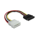 Delock Molex Sata 0.06m Wielokolorowy 60112 60112