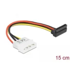 DeLock 4-Pin Molex - 15-Pin Sata Cable 0.15m Πολύχρωμο 60101 60101 - Image 2