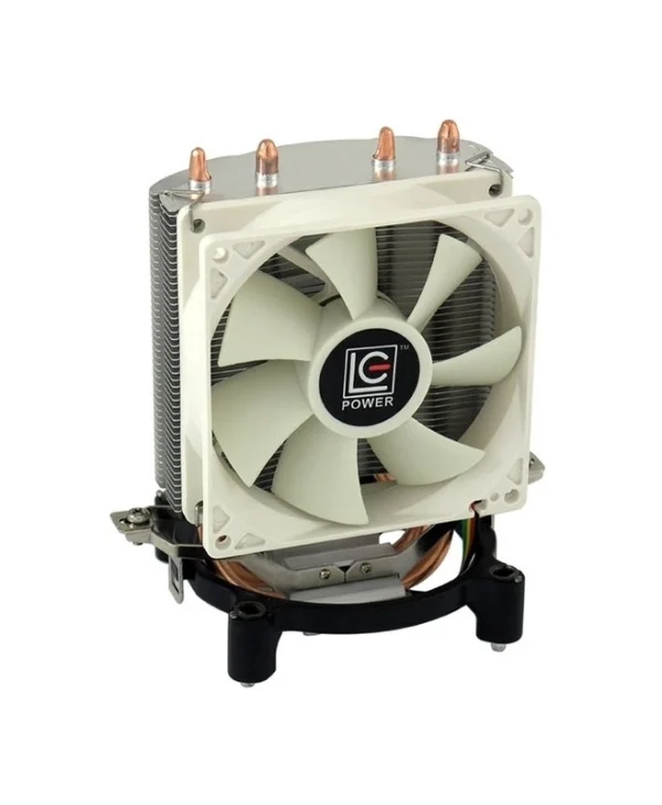 LC-Power LC-CC-95 Ψύκτρα Επεξεργαστή για Socket AM4/AM5/1200/115x Λευκή LC-CC-95