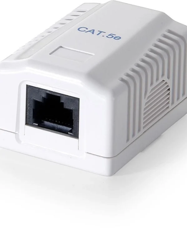 Equip Μονή Εξωτερική Πρίζα Δικτύου RJ45 σε Λευκό Χρώμα 235211 235211