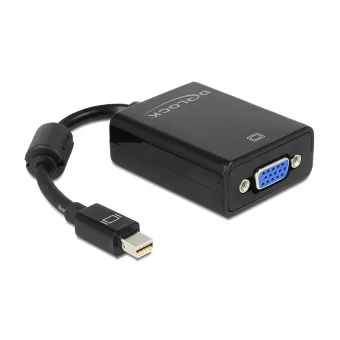 DeLock 65256 Μετατροπέας mini DisplayPort male σε VGA female 1τμχ 65256