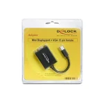 DeLock 65256 Μετατροπέας mini DisplayPort male σε VGA female 1τμχ 65256 - Image 3