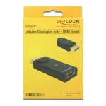 DeLock Μετατροπέας DisplayPort male σε HDMI female 1τμχ 65258 65258 - Image 2
