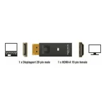 DeLock Μετατροπέας DisplayPort male σε HDMI female 1τμχ 65258 65258 - Image 5