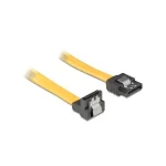 DeLock 7-Pin SATA III - 7-Pin SATA III Cable 50cm Κίτρινο (82479) 82479 - Image 2