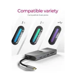 Icy Box IB-DK4061-CPD USB-C Docking Station με HDMI 4K PD Ethernet Γκρι IB-DK4061-CPD - Image 2