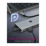 Icy Box IB-DK4061-CPD USB-C Docking Station με HDMI 4K PD Ethernet Γκρι IB-DK4061-CPD - Image 4