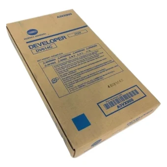 Konica Minolta DV-614C Γνήσιο Developer Unit Laser Εκτυπωτή Κυανό A3VX900 A3VX900