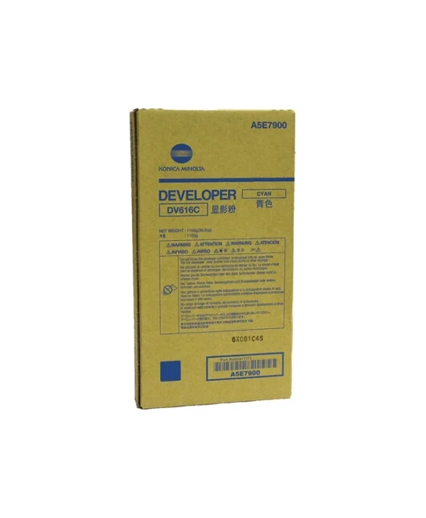 Konica Minolta DV-616C Γνήσιο Developer Unit Laser Εκτυπωτή Κυανό (A5E7900) A5E7900
