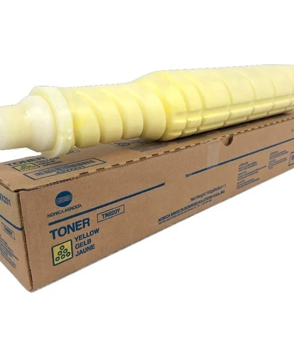 Konica Minolta TN-620Y Γνήσιο Toner Laser Εκτυπωτή Κίτρινο 64000 Σελίδων (A3VX256) A3VX256