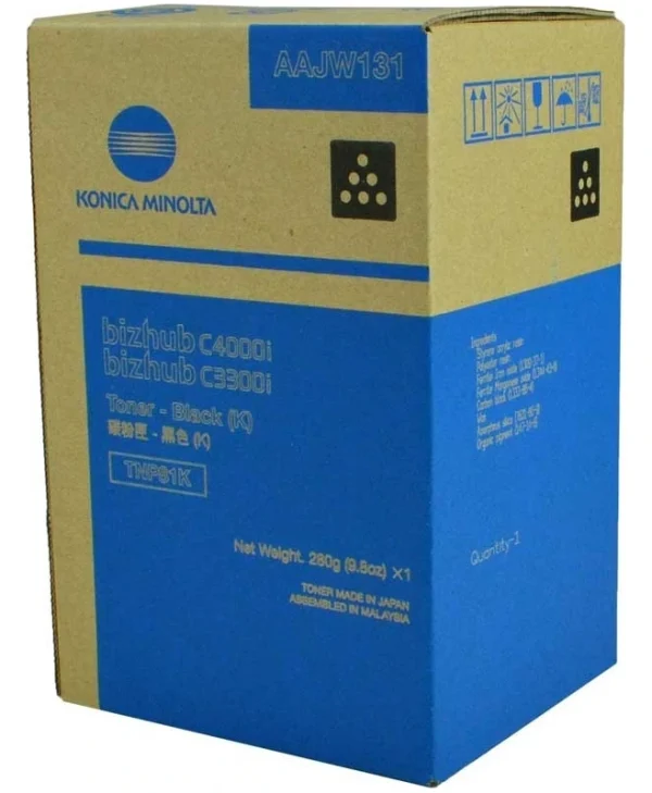 Konica Minolta TNP81K Γνήσιο Toner Laser Εκτυπωτή Μαύρο 13000 Σελίδων AAJW151 AAJW151
