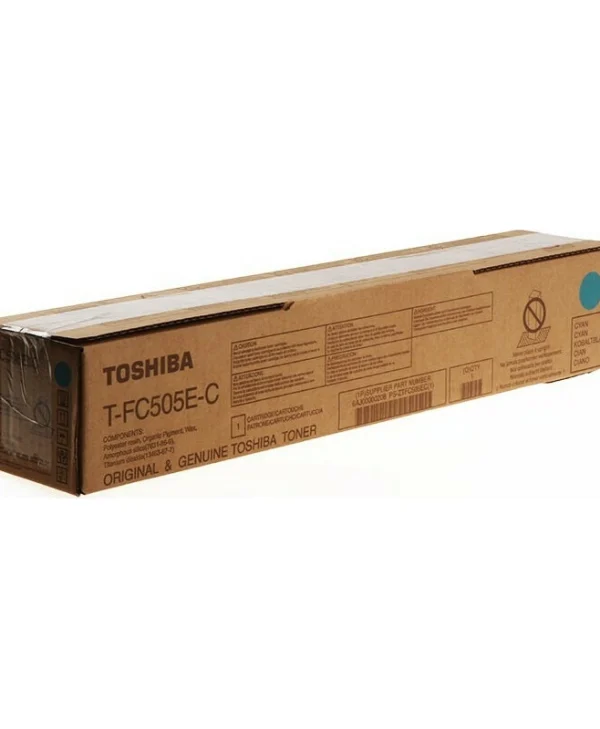 Toshiba T-FC505EC Γνήσιο Toner Laser Εκτυπωτή Κυανό 6AJ00000208 6AJ00000290 6AJ00000290