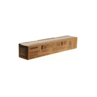 Toshiba T-FC505EY Γνήσιο Toner Laser Εκτυπωτή Κίτρινο (6AJ00000293) 6AJ00000293