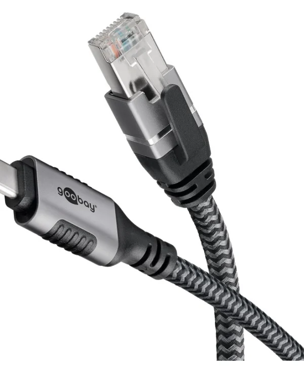 Goobay Μετατροπέας USB-C / RJ-45 male σε RJ-45 female 1τμχ (70698) 70698