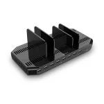 Lindy Βάση Φόρτισης με 8 Θύρες USB-A και 2 Θύρες USB-C 120W Quick Charge 3.0 σε Μαύρο χρώμα (73435) 73435 - Image 3