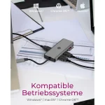 Icy Box IB-DK4012-CPD USB-C Docking Station με HDMI 4K PD Ethernet και σύνδεση 2 Οθονών Γκρι IB-DK4012-CPD - Image 9