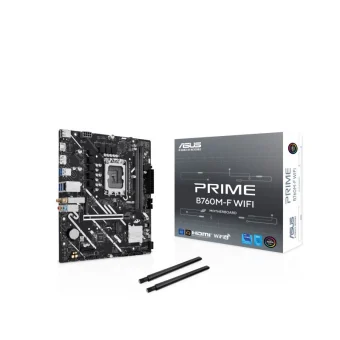 Asus Prime B760M-F WIFI Motherboard Micro ATX με Intel 1700 Socket 90MB1N00-M0EAY0 90MB1N00-M0EAY0