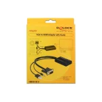 DeLock Μετατροπέας 3.5mm / USB-A / VGA male σε HDMI female (62597) 62597 - Image 2