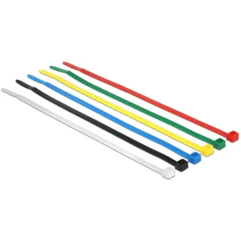 DeLock Δεματικά Καλωδίων 200x3.6mm Πολύχρωμο 100τμχ 18626 18626