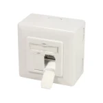 LogiLink Διπλή Εξωτερική Πρίζα Δικτύου RJ45 σε Λευκό Χρώμα NP0124 NP0124 - Image 2