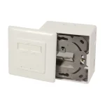 LogiLink Διπλή Εξωτερική Πρίζα Δικτύου RJ45 σε Λευκό Χρώμα NP0124 NP0124 - Image 3