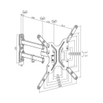 LogiLink BP0016 Επιτοίχια έως 55" και 30kg BP0016 - Image 4