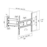 LogiLink BP0019 Επιτοίχια έως 70" και 50kg BP0019 - Image 4