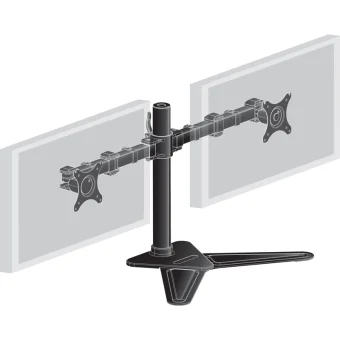 Iiyama DS1002D-B1 Επιτραπέζια Βάση για 2 Οθόνες έως 30" DS1002D-B1