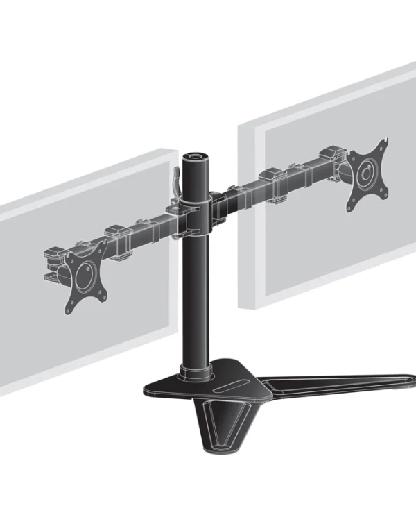 Iiyama DS1002D-B1 Επιτραπέζια Βάση για 2 Οθόνες έως 30" DS1002D-B1