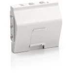 Equip Μονή Πρίζα Δικτύου RJ45 με Πλαίσιο σε Λευκό Χρώμα 761311 761311