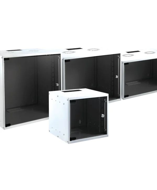 EFB Επιτοίχια Καμπίνα Rack 9U 53.5x45x44cm Λευκό WGB-1909WS.45 WGB-1909WS.45