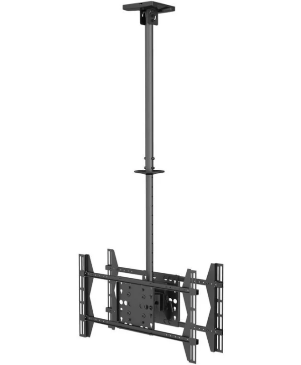 Equip 650370 Ceiling Mount Dual Screen TV Bracket Βάση Τηλεόρασης Οροφής έως 65" και 80kg 650370