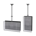 Equip 650370 Ceiling Mount Dual Screen TV Bracket Βάση Τηλεόρασης Οροφής έως 65" και 80kg 650370 - Image 2