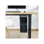 LogiLink PC Tower Mount Rotatable Under-Desk/Wall Mounting Up to 10Kg Black EO0005 - Image 6