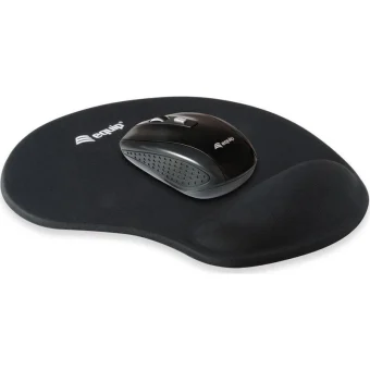 Equip 245014 Mouse Pad με Στήριγμα καρπού Μαύρο 245014