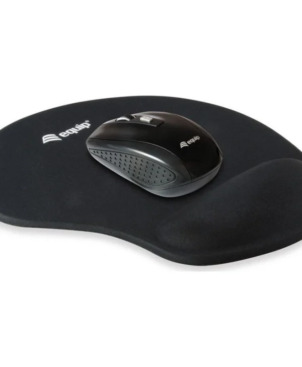 Equip 245014 Mouse Pad με Στήριγμα καρπού Μαύρο 245014