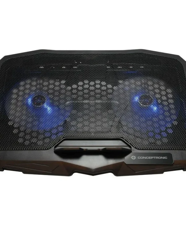 Conceptronic THANA07B Ergo Cooling Pad για Laptop έως 17" με 2 Ανεμιστήρες Μπεζ THANA07B